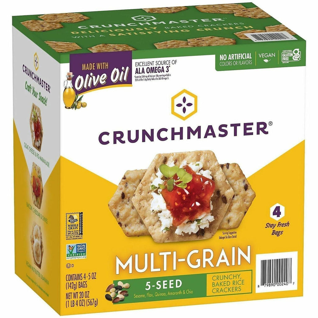 Green Rabbit Crunchmaster MultiGrain Seed Crackers