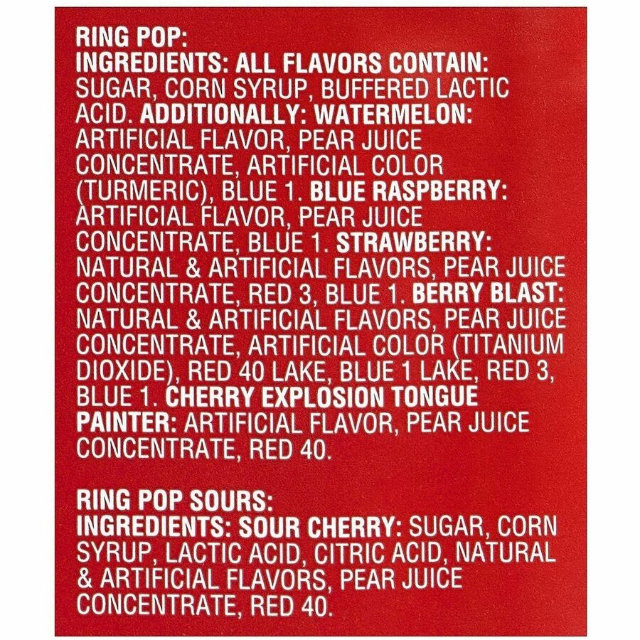 Green Rabbit Ring Pop Lollipops Variety Pack
