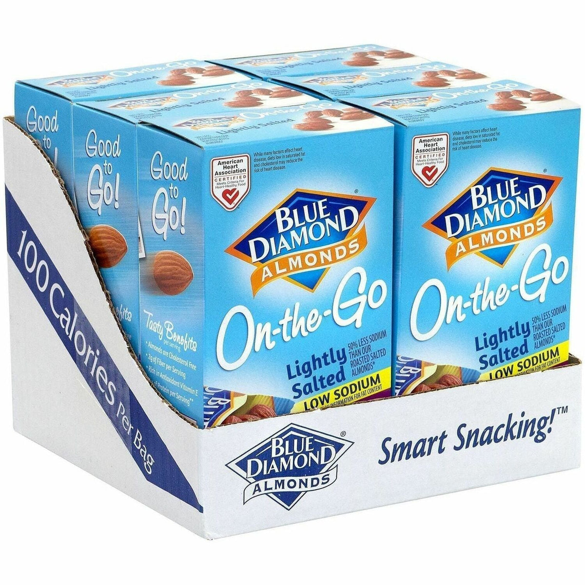 Green Rabbit Blue Diamond Lightly-Salted Almonds