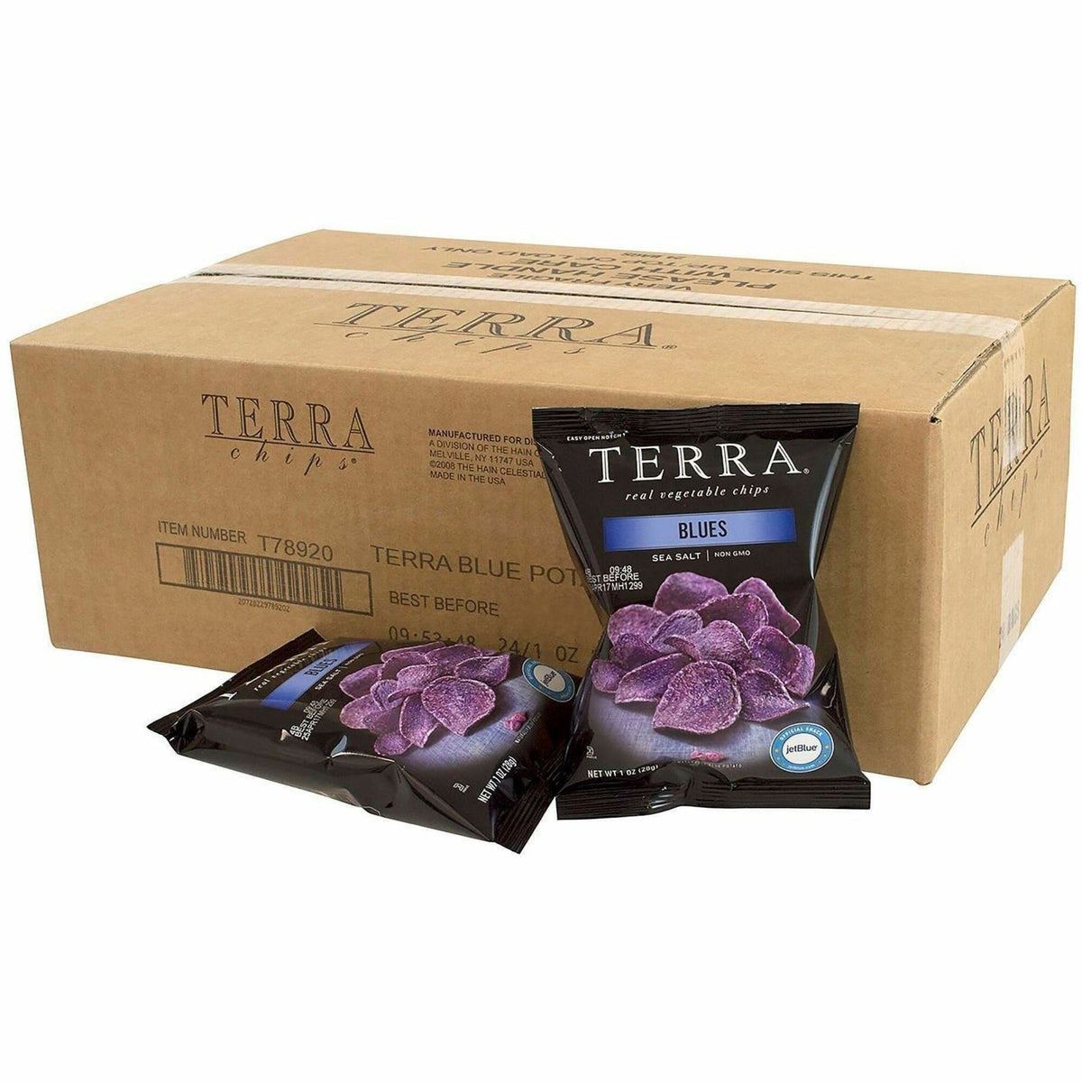 Green Rabbit Terra Real Vegetable Chips Blues