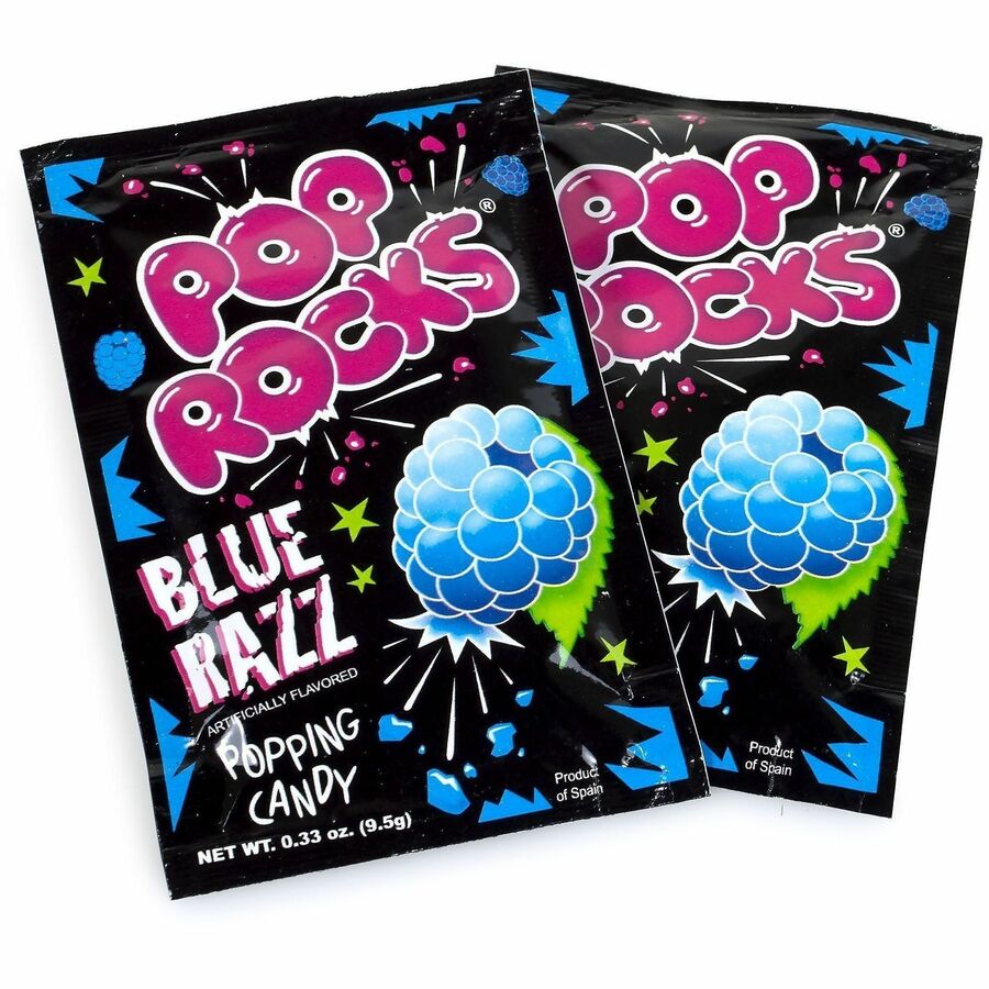 Green Rabbit Pop Rocks Blue Raspberry