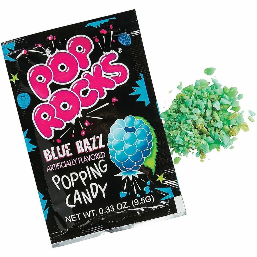 Green Rabbit Pop Rocks Blue Raspberry