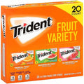 Green Rabbit Trident Sugar-Free Gum Fruit Variety
