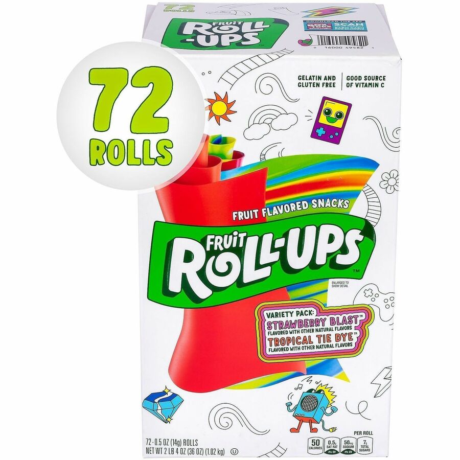 Green Rabbit Fruit Roll-Ups Fruit Snacks