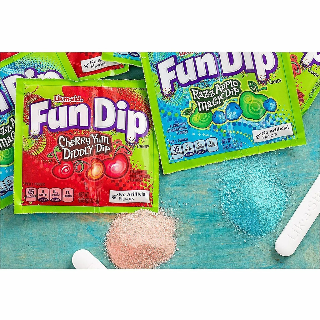 Green Rabbit Lik M Aid Fun Dip Candy