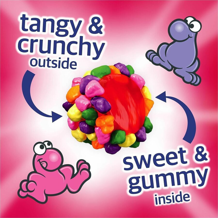 Green Rabbit Nerds Gummy Clusters Rainbow