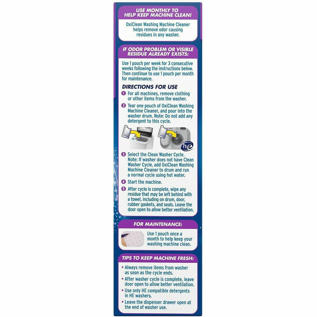 OxiClean Washing Machine Cleaner