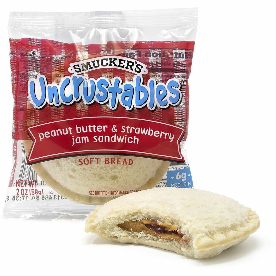 Smucker's Uncrustables Peanut Butter & Strawberry Jam