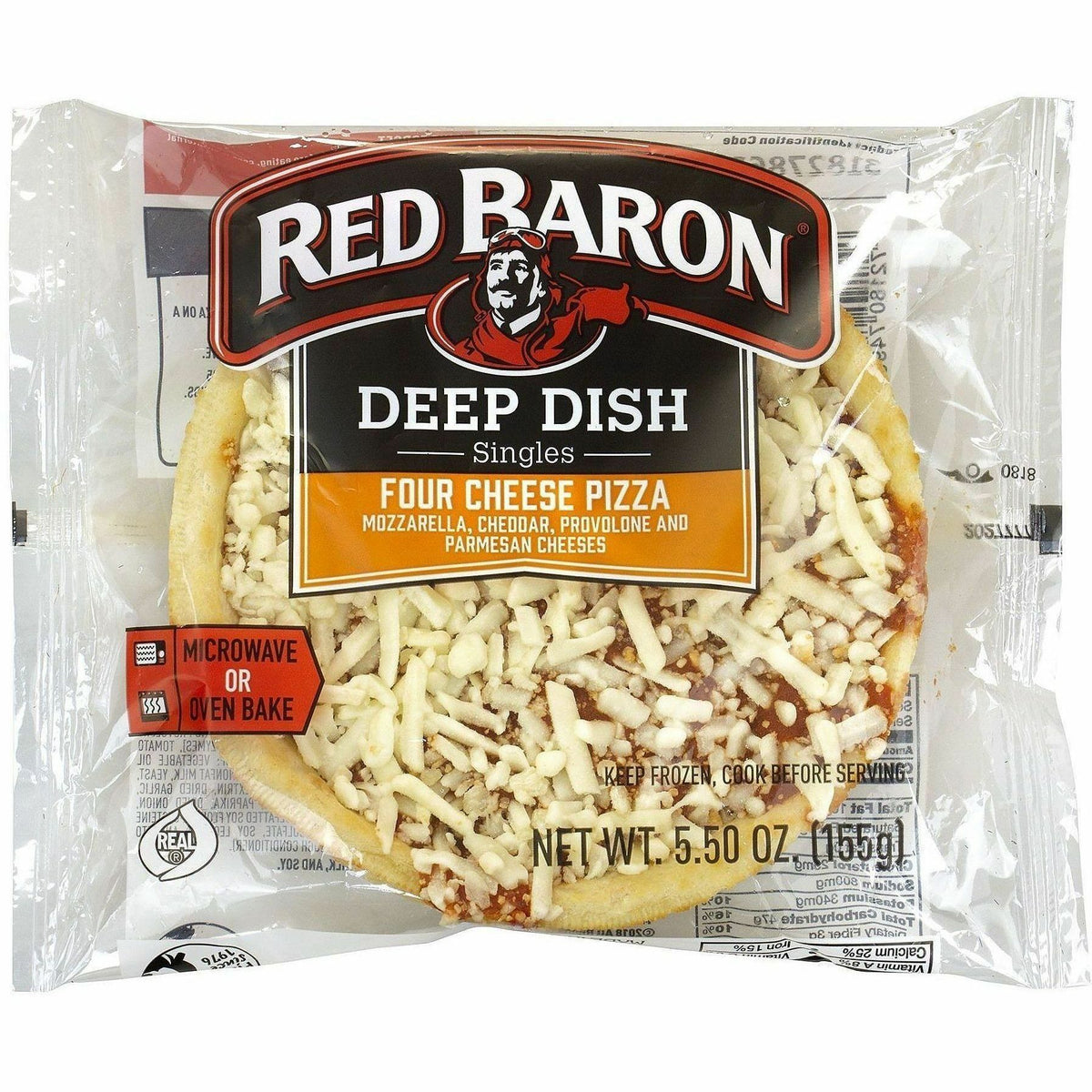 Green Rabbit Red Barron Deep-Dish Pizza Singles