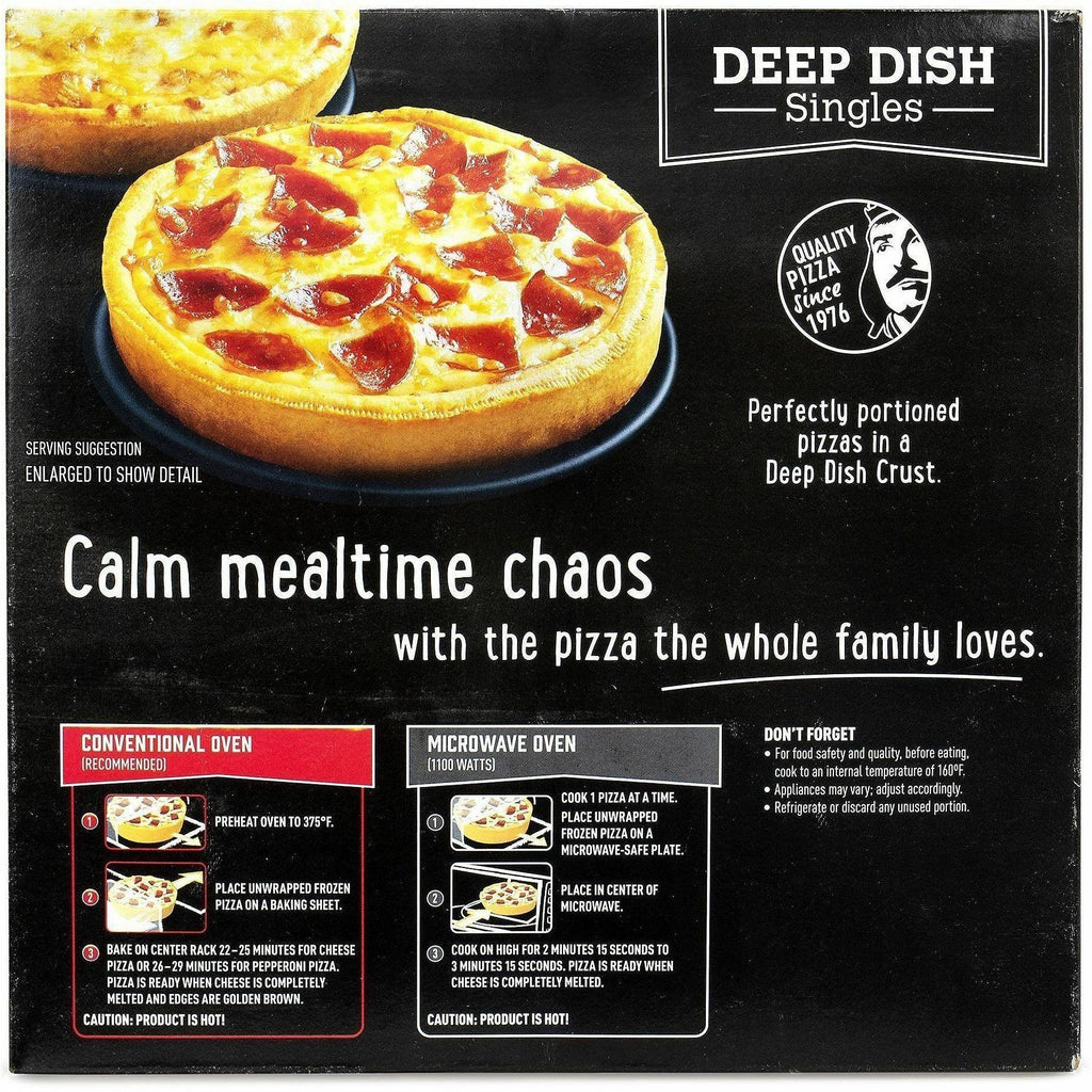 Green Rabbit Red Barron Deep-Dish Pizza Singles