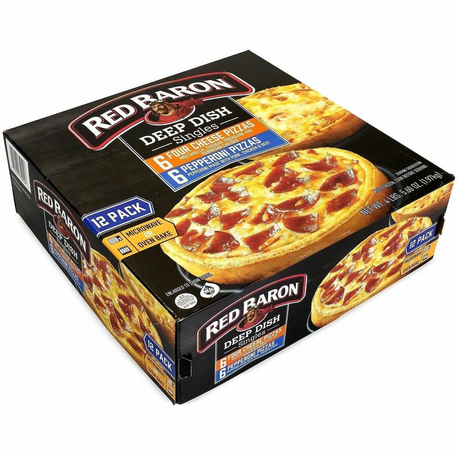 Green Rabbit Red Barron Deep-Dish Pizza Singles