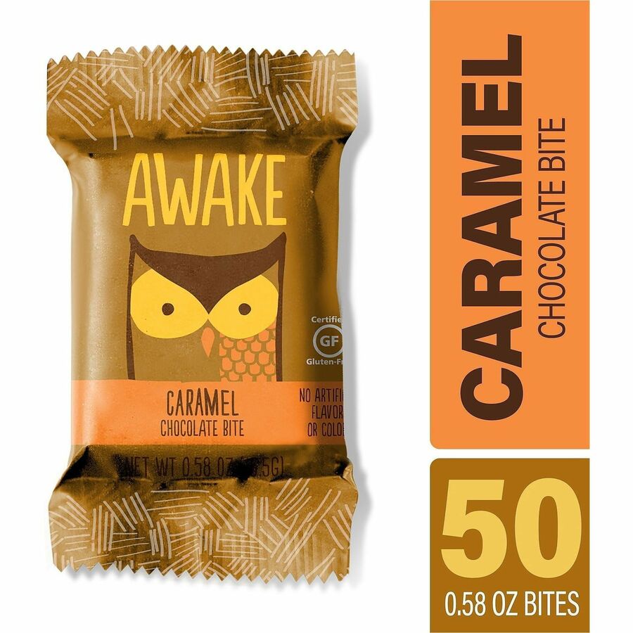 Green Rabbit Awake Caffeinated Caramel/Choco Bites