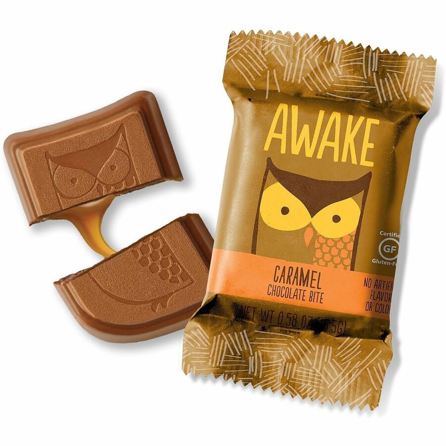 Green Rabbit Awake Caffeinated Caramel/Choco Bites