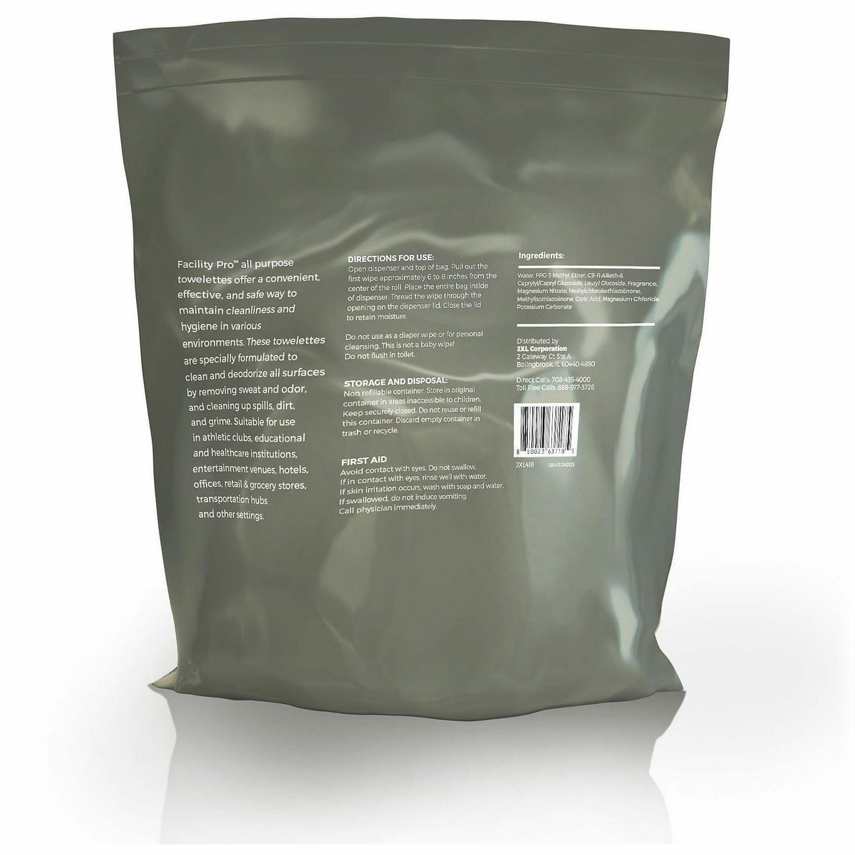 2XL Facility Pro® All-Purpose Towelettes