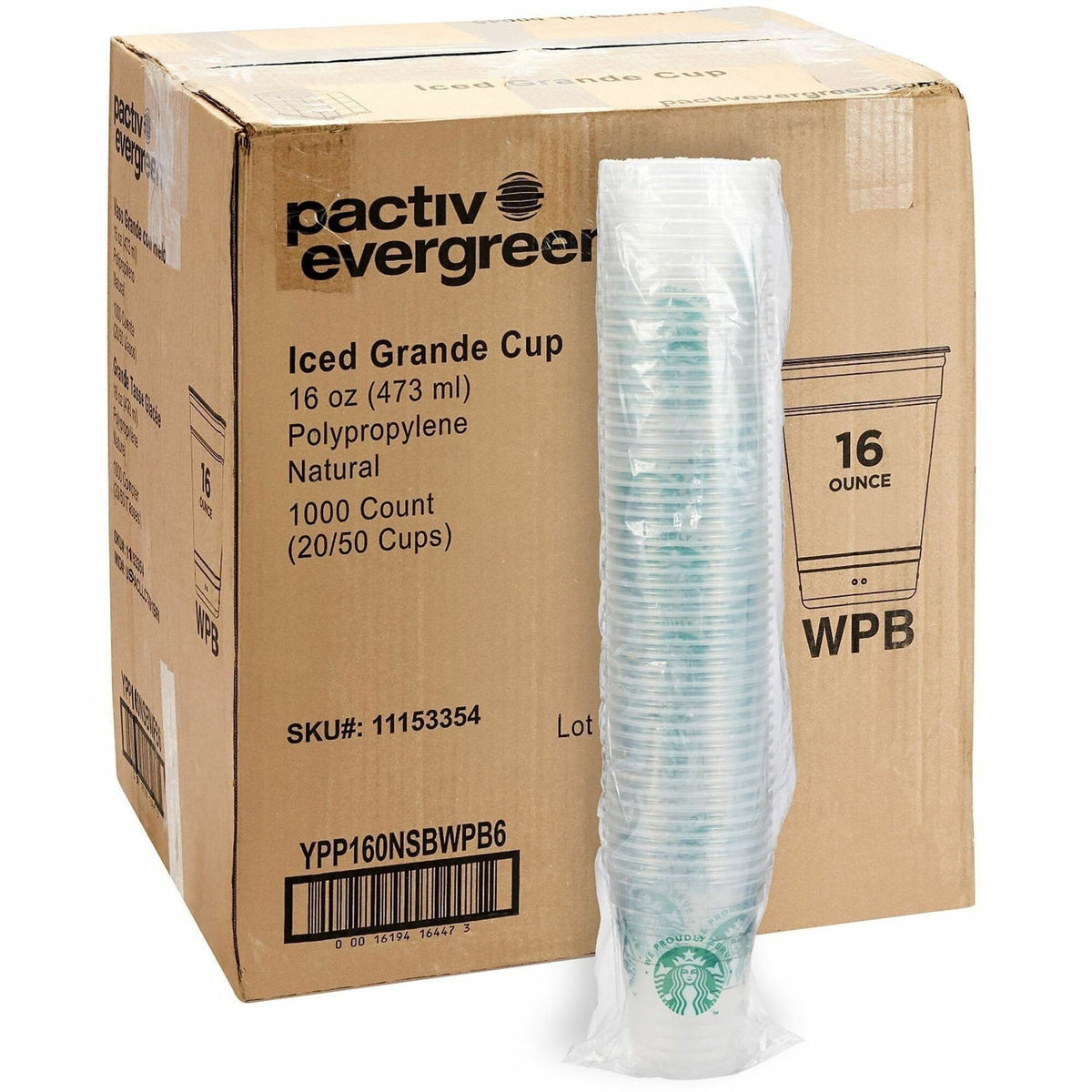 Starbucks WPS Branded Cold Cups
