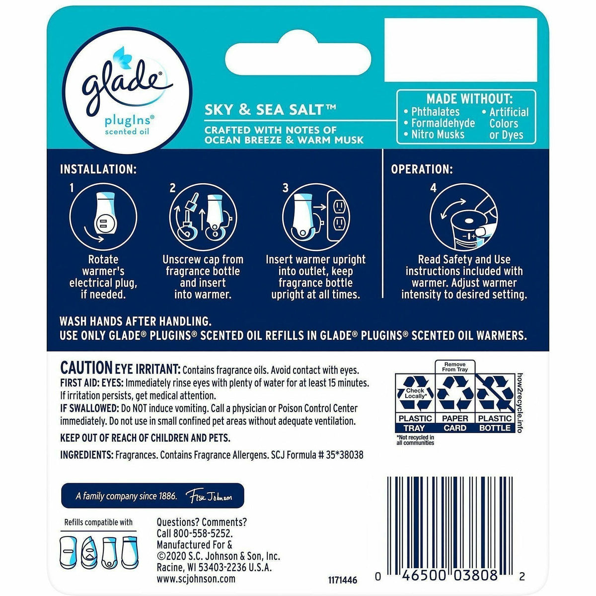 Glade PlugIns Refill