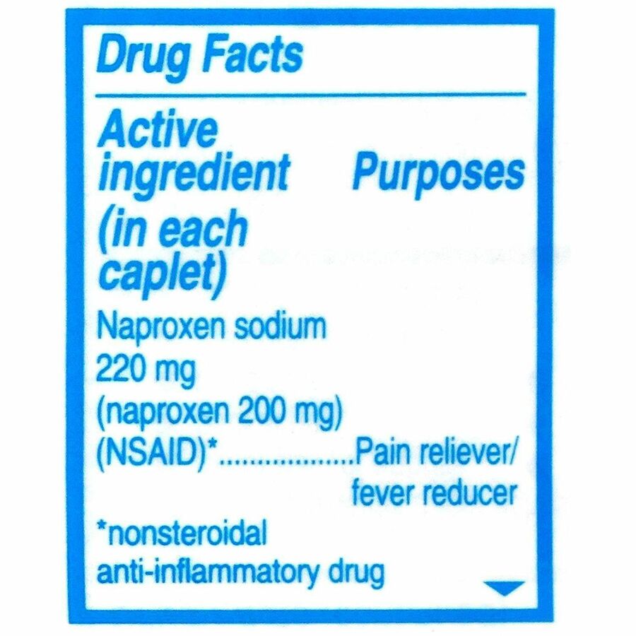 Green Rabbit Aleve Pain Reliever Tablets