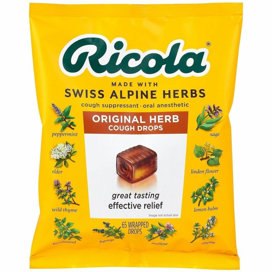Green Rabbit Ricola Original Herb Cough Drops