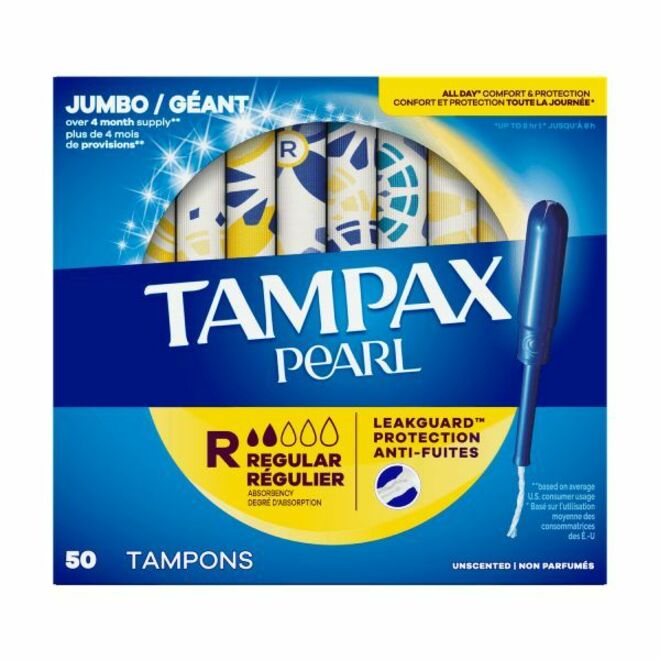 Tampax Pearl Regular Tampons
