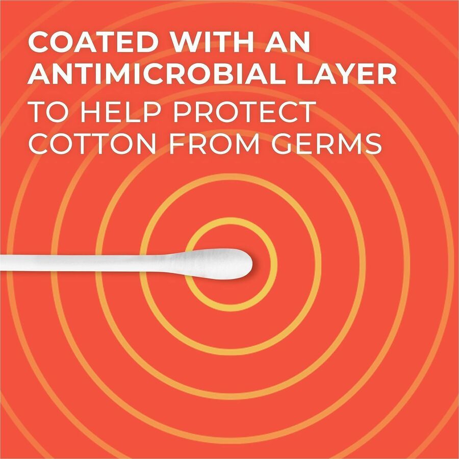 Soapbox Q-tips Antibacterial Original Cotton Swabs