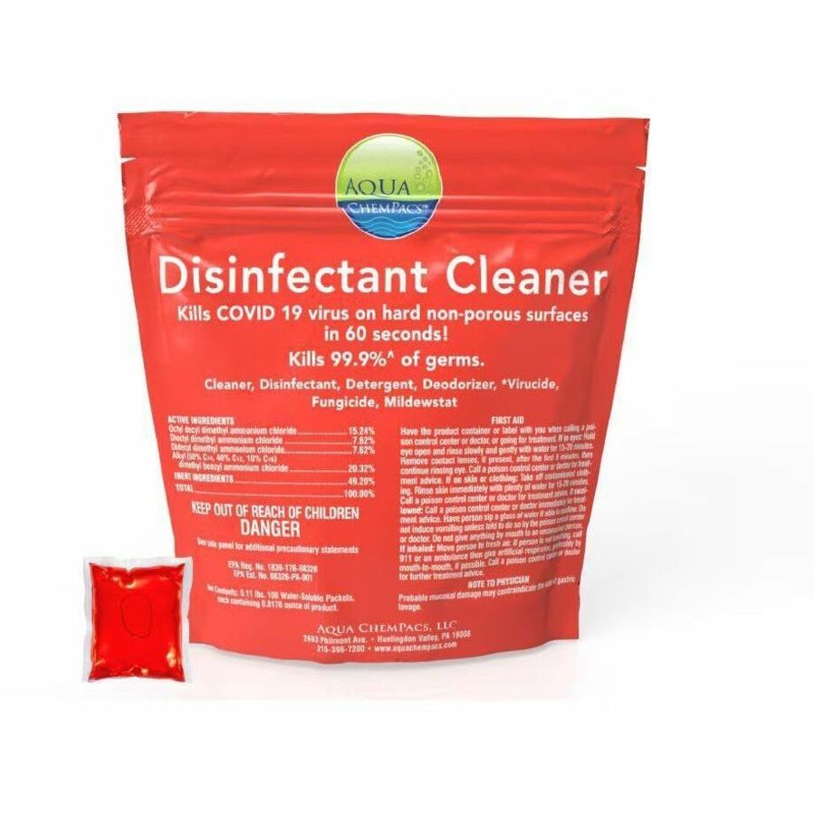 Diversey ChemPacs Disinfectant Floor Cleaner