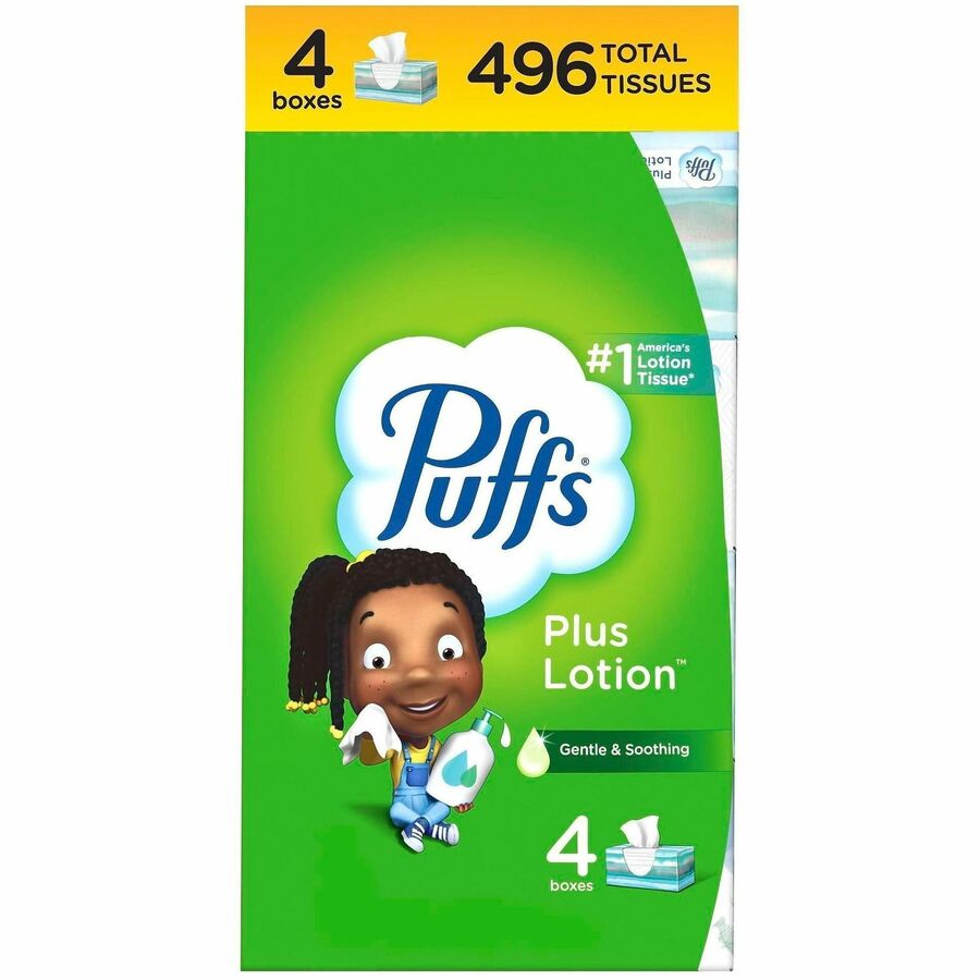 Puffs Plus Lotion Facial Tissue
