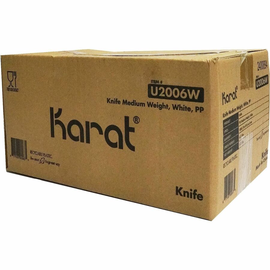 Karat Knife Med-weight/White