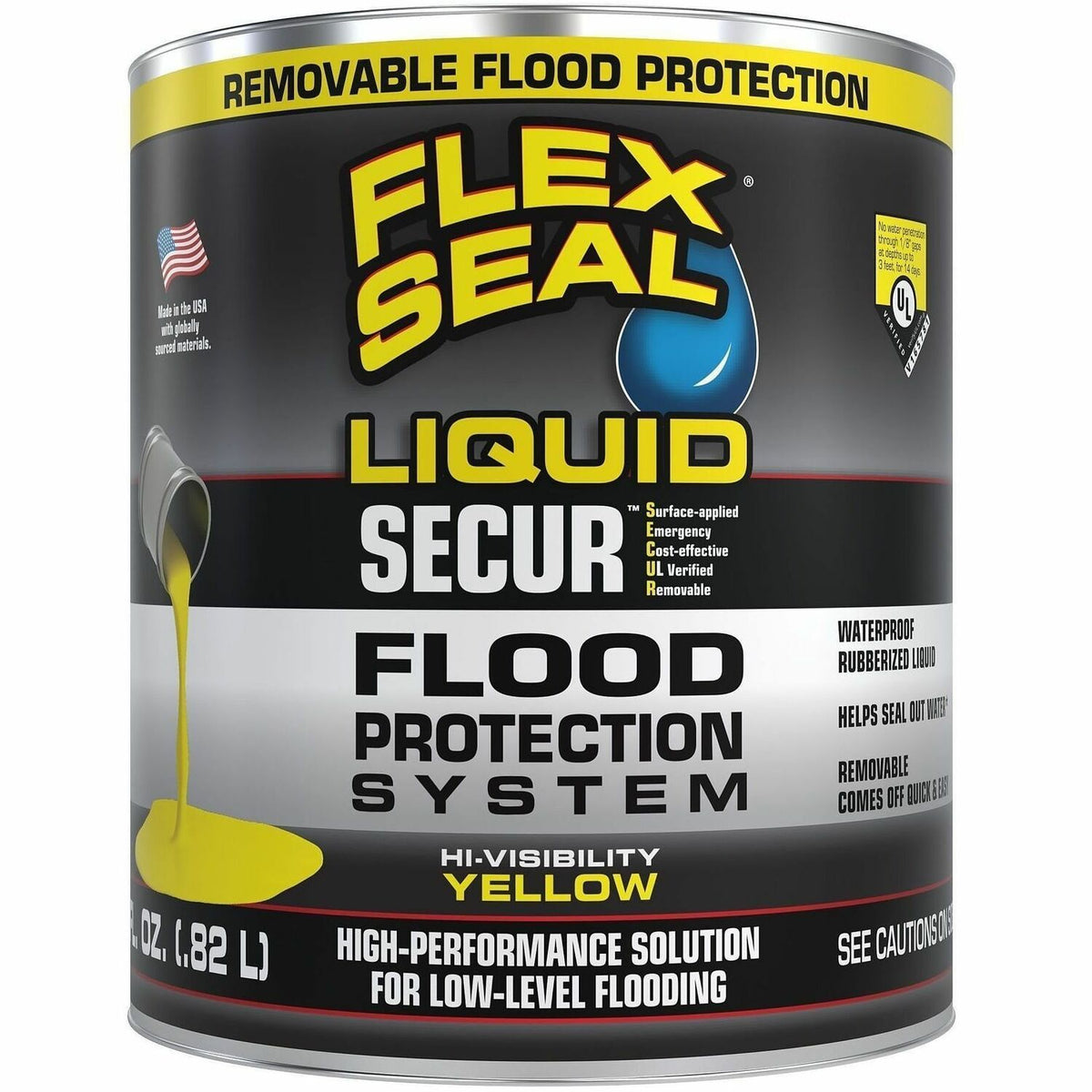 FLEX SEAL SECUR Low-Level Flood Protection Liquid Rubber