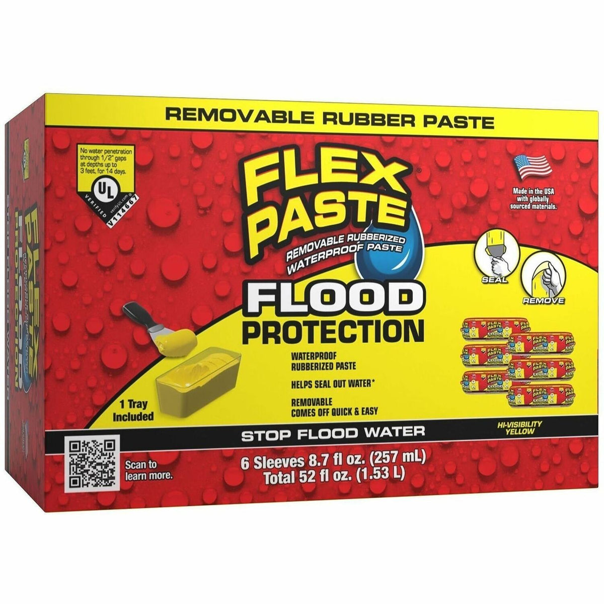 FLEX SEAL SECUR Low-Level Flood Protection Flood Paste