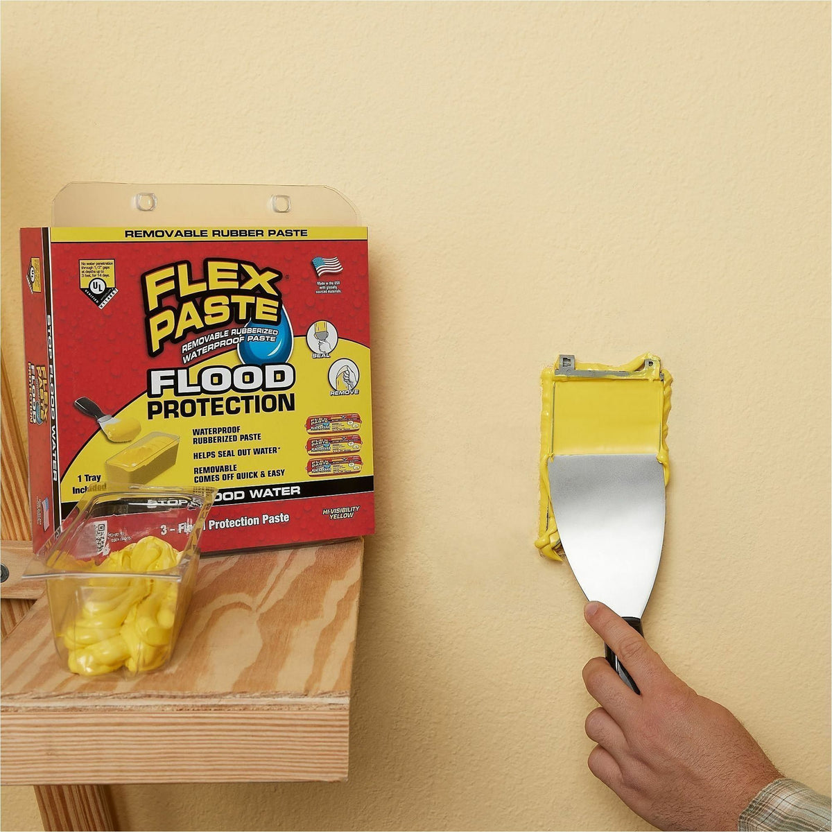 FLEX SEAL SECUR Low-Level Flood Protection Flood Paste