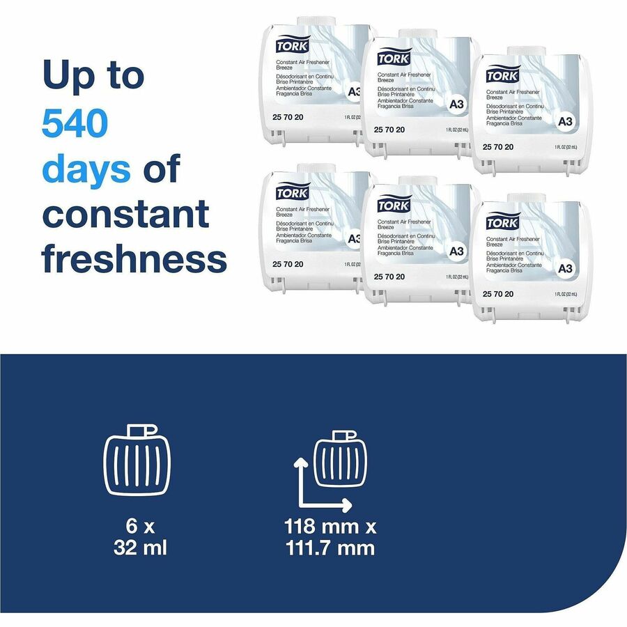 TORK Constant Air Fresheners Breeze Scent