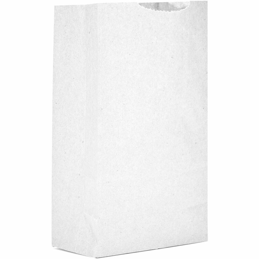 AJM #2 White Paper Grocery Bags