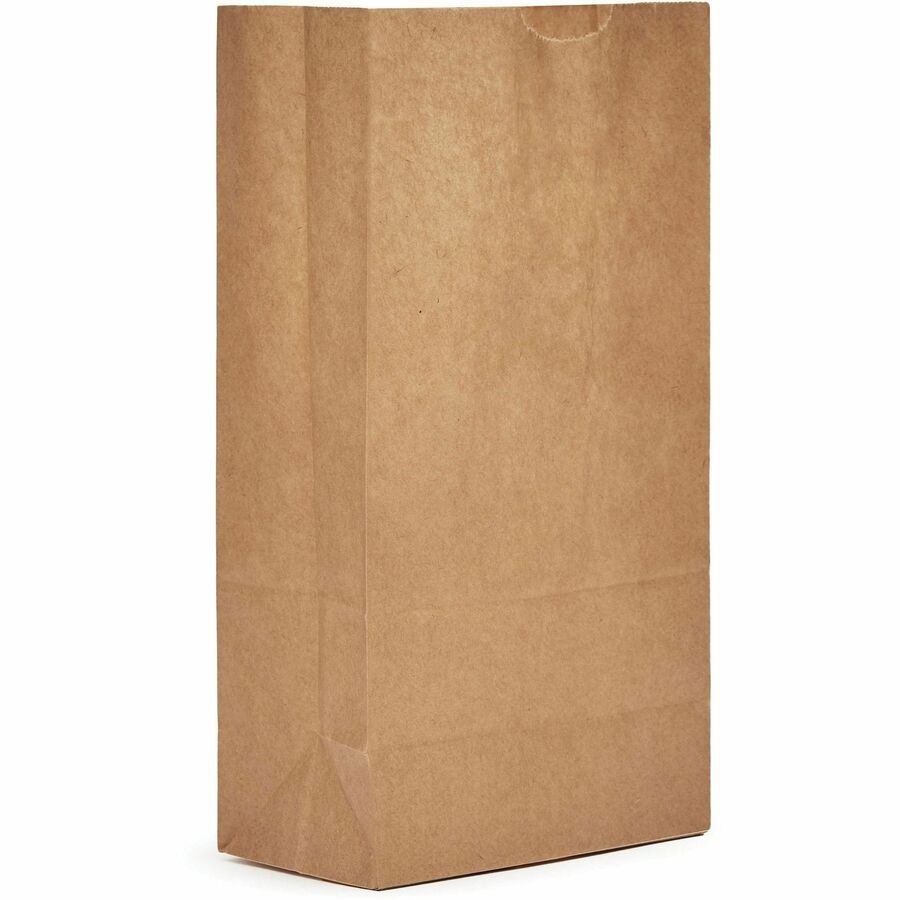 AJM #5 Squat Kraft Paper Grocery Bags