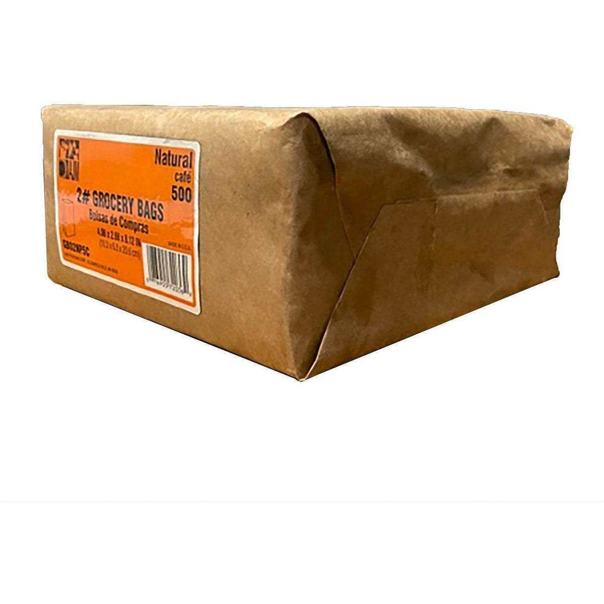 AJM #2 Kraft Paper Grocery Bags