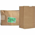 AJM #20 Squat Heavy-Duty Kraft Paper Grocery Bags