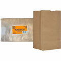 AJM #20 Squat Kraft Paper Grocery Bags