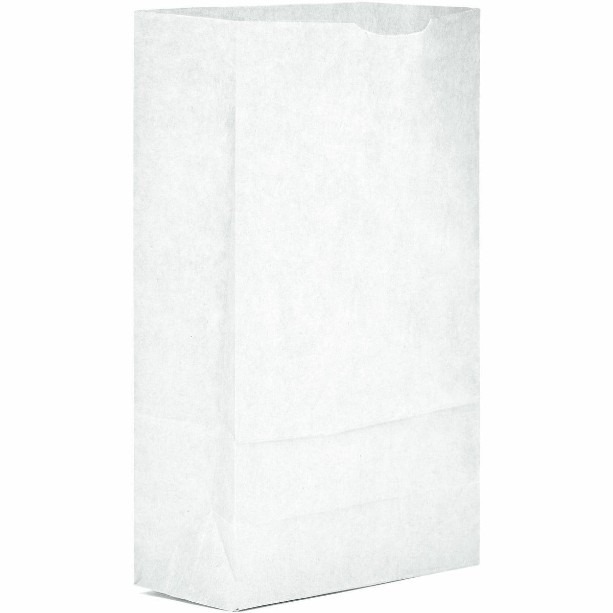 AJM #6 White Paper Grocery Bags