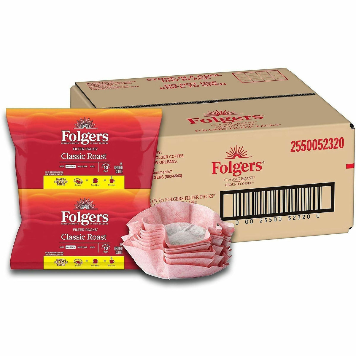 Folgers® Filter Pack Classic Roast Ground Coffee Filter Packs