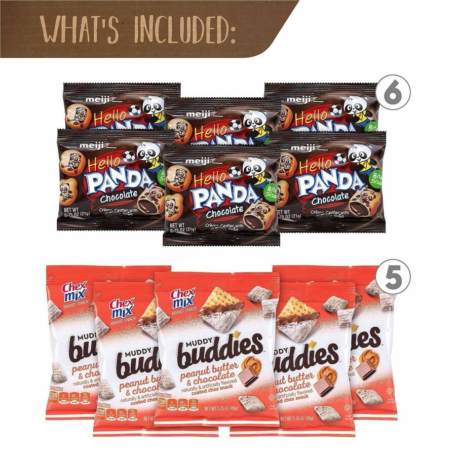 Green Rabbit SnackBoxPro Peanut Butter and Chocolate Dessert Box