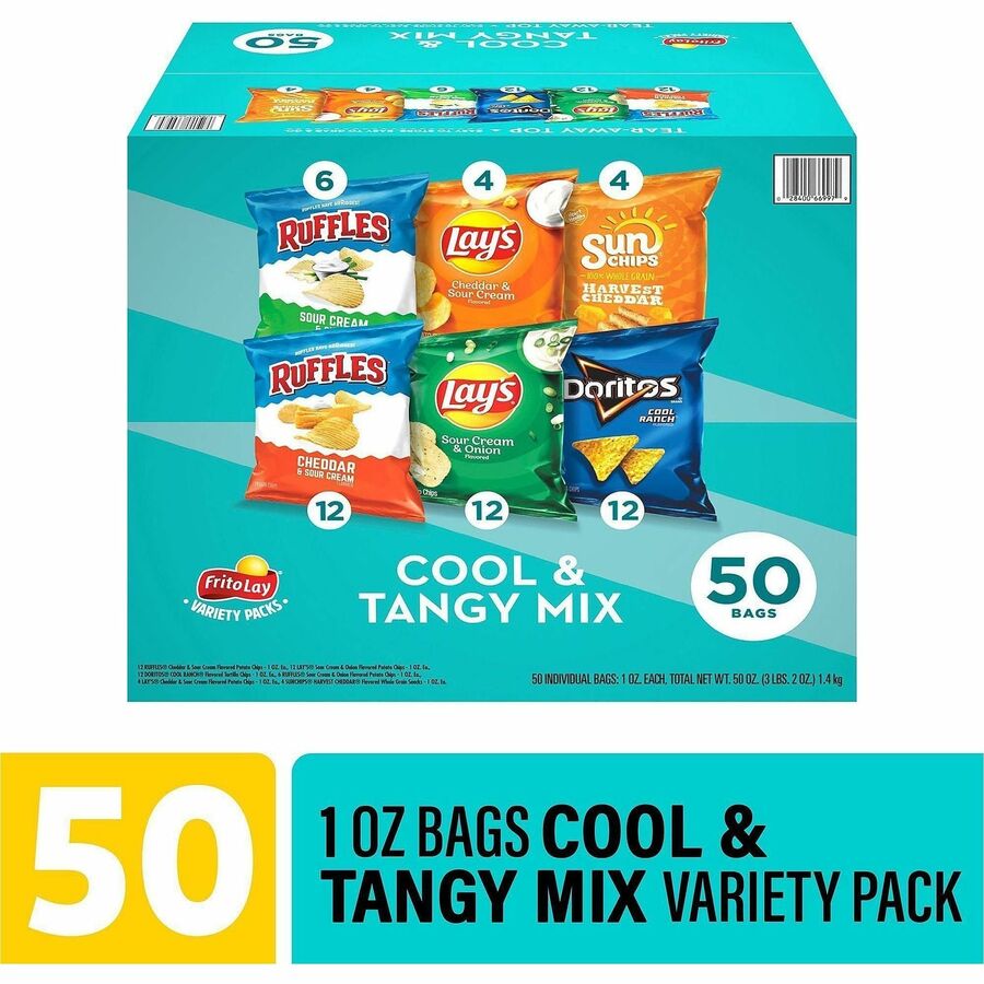Green Rabbit Frito-Lay Cool&Tangy Chip Variety Pack