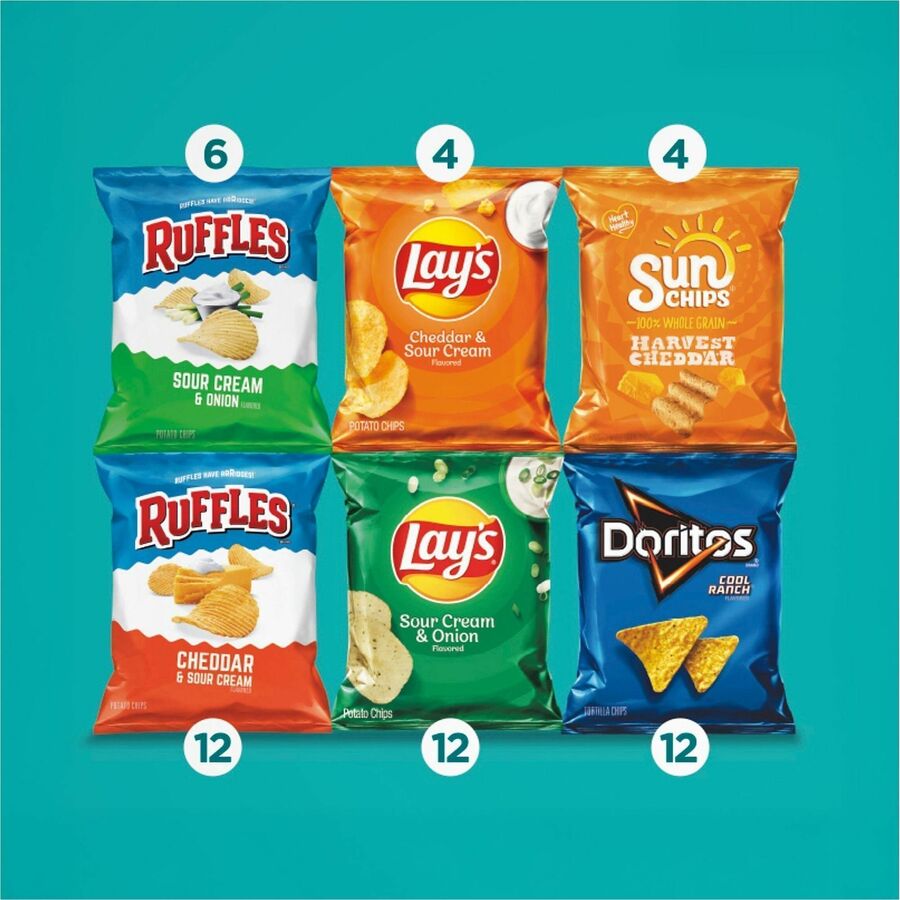 Green Rabbit Frito-Lay Cool&Tangy Chip Variety Pack