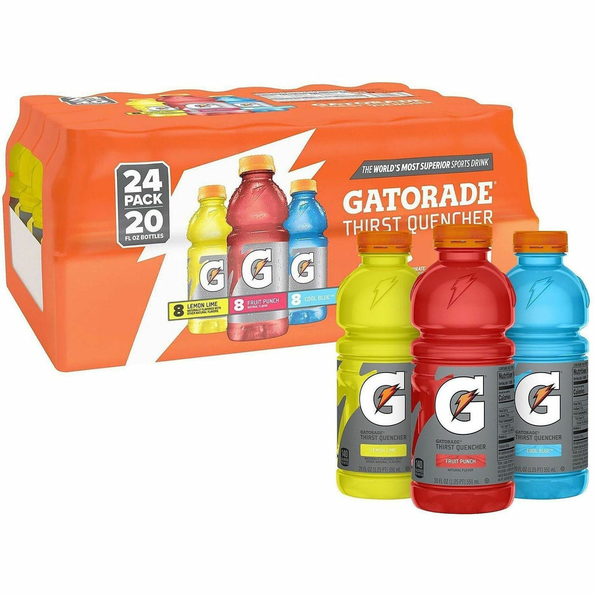 Green Rabbit Gatorade Rainbow Variety Pack