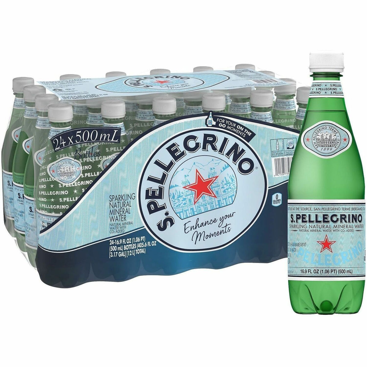 Green Rabbit S. Pellegrino Sparkling Natural Mineral Water