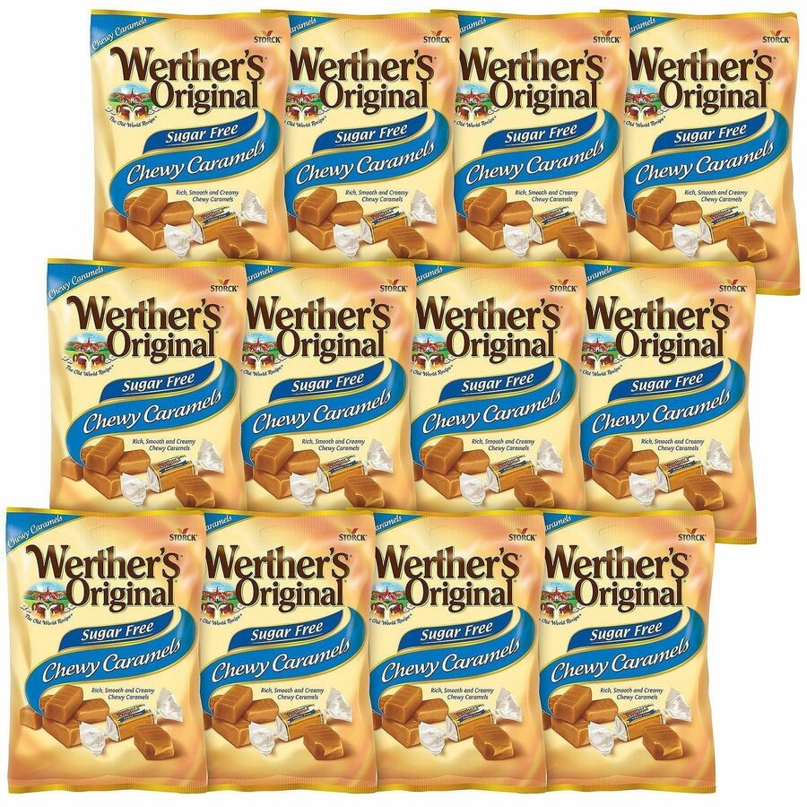 Green Rabbit Werther's Carmel Candies