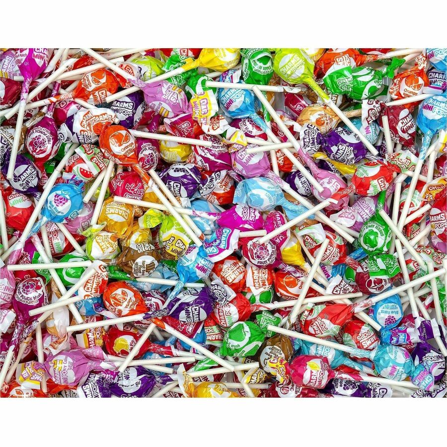 Green Rabbit Charms Mini Blow Pops Lollipops