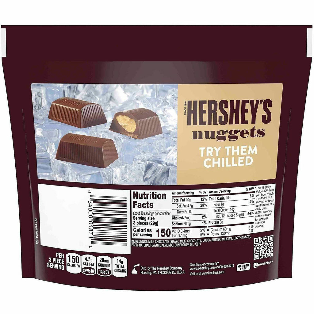 Green Rabbit Hershey's Nuggets Milk Chocolate with Almonds