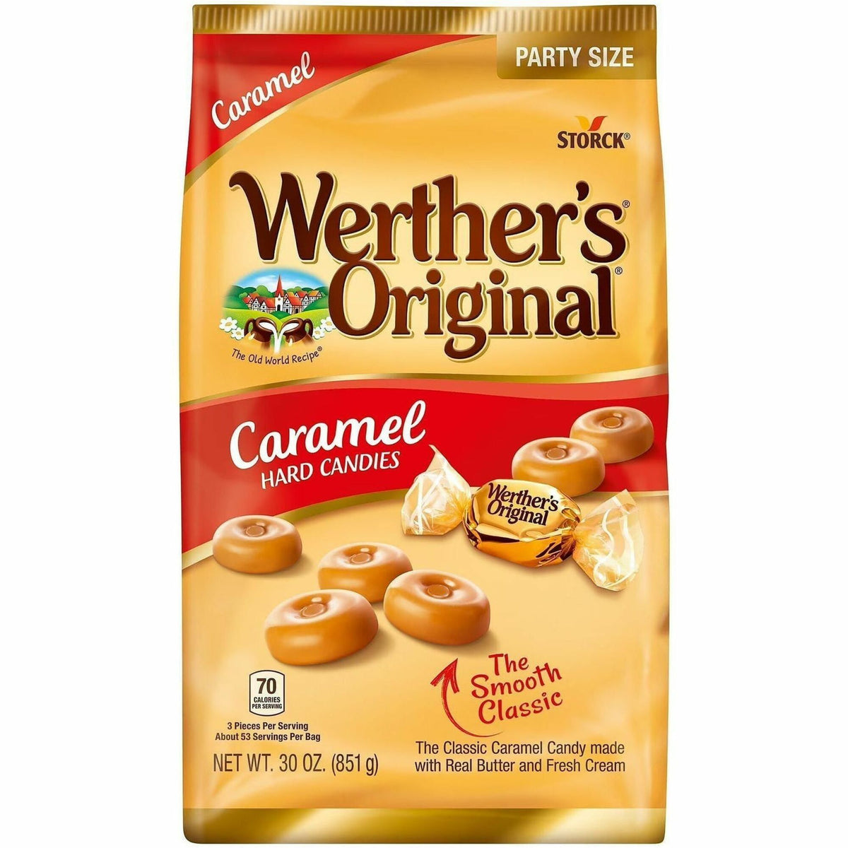 Green Rabbit Werther's Carmel Candies