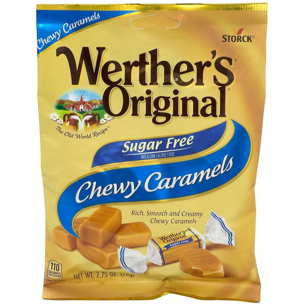 Green Rabbit Werther's Carmel Candies