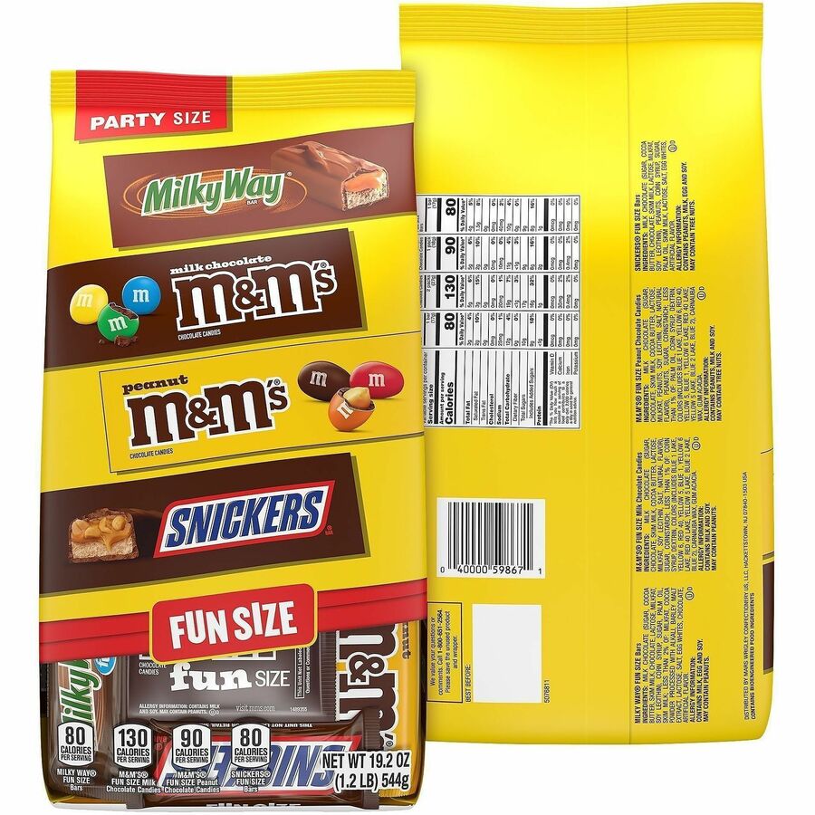 Green Rabbit Assorted Fun/Snack-Size Chocolate Mix