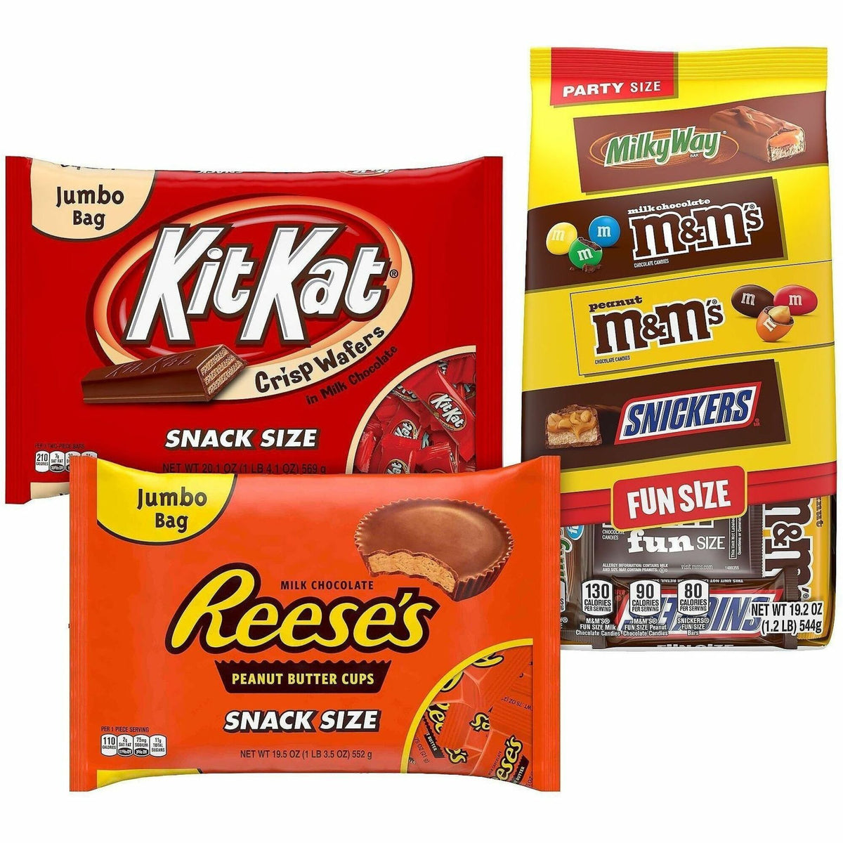 Green Rabbit Assorted Fun/Snack-Size Chocolate Mix